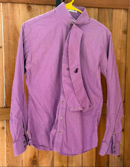 Essex Classics Signature Collection Women’s Show Shirt w/ 2 Collars – Lavender