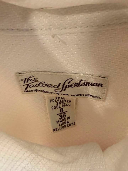 The Tailored Sportsman Women’s Lightweight Show Shirt – White – Includes 2 Extra Collars
