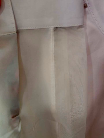 Chester Bay Women’s Show Shirt – White – Floral Trim – XXL – NWT