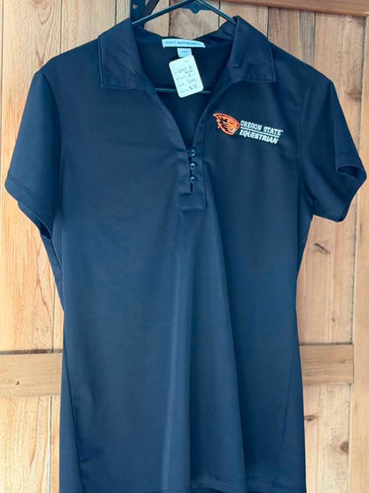 Port Authority Women’s Polo – Black – Oregon State Equestrian Embroidery