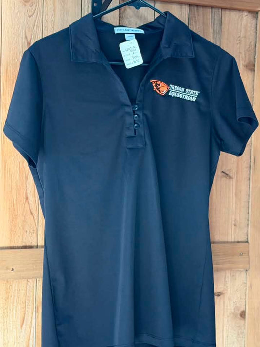 Port Authority Women’s Polo – Black – Oregon State Equestrian Embroidery