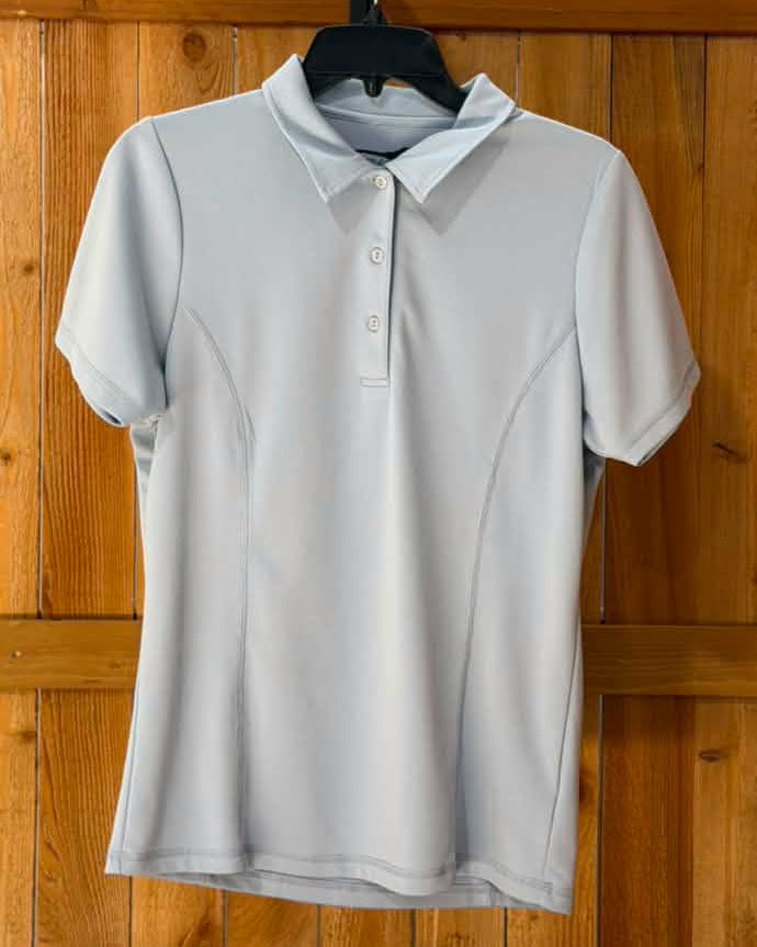 Outback Performance Women’s Athletic Polo – Light Blue – Size Large