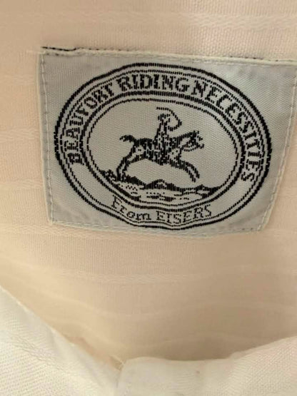 Beaufort Riding Necessities by Eisers Women’s Lightweight Show Shirt w/ Collar – White Shadow Stripe
