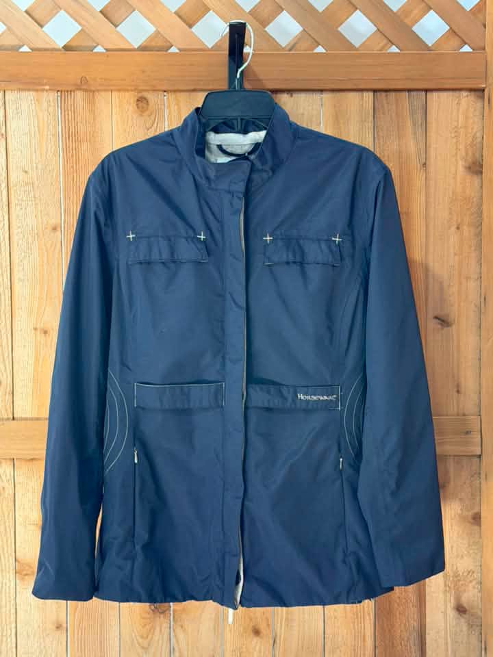 Horseware Ireland Women’s Navy Riding Jacket – Size Large