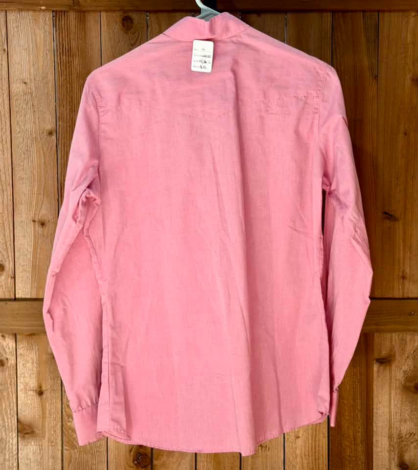 Reveille by Van Heusen Women’s Equestrian Show Shirt – Pink