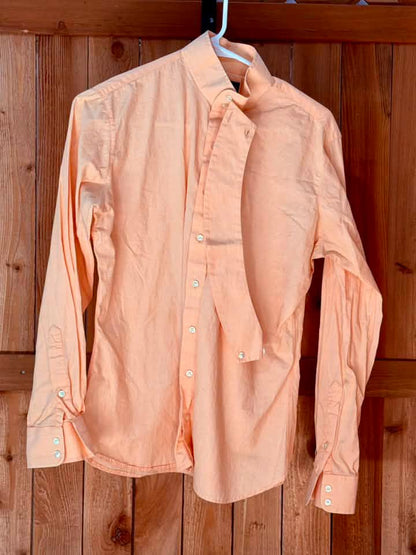 Essex Classics Women’s Long Sleeve Show Shirt – Peach