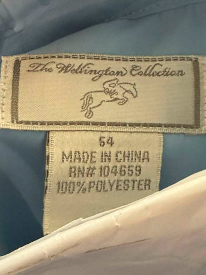 The Wellington Collection Long Sleeve Show Shirt – Light Blue – Size 54 (Large/XL) – NWT – Includes 2 Collars