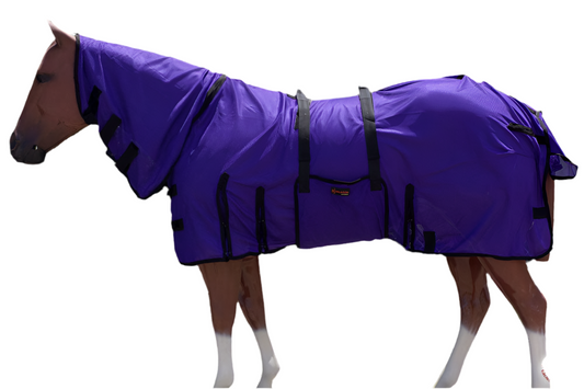 Purple UV Protection Mesh Fly & Mosquito Summer Sheet