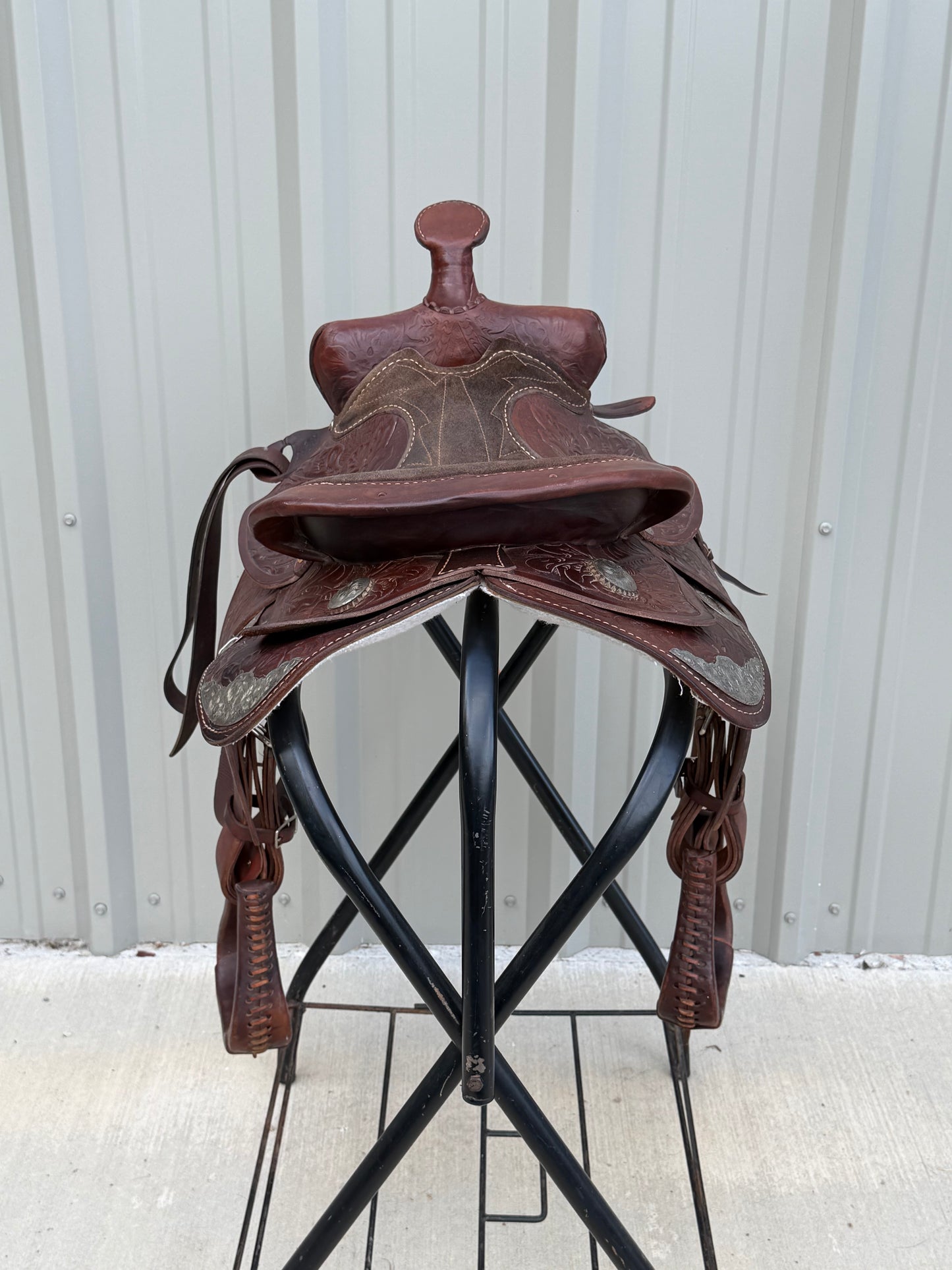 Used Royal King Youth Western Saddle – 13” Seat – Approx. 7” Gullet