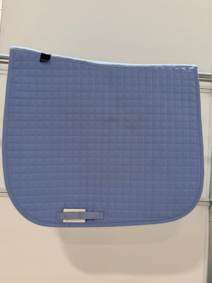 Lightly Used Dover Saddlery & Riders International Dressage Pad – Periwinkle