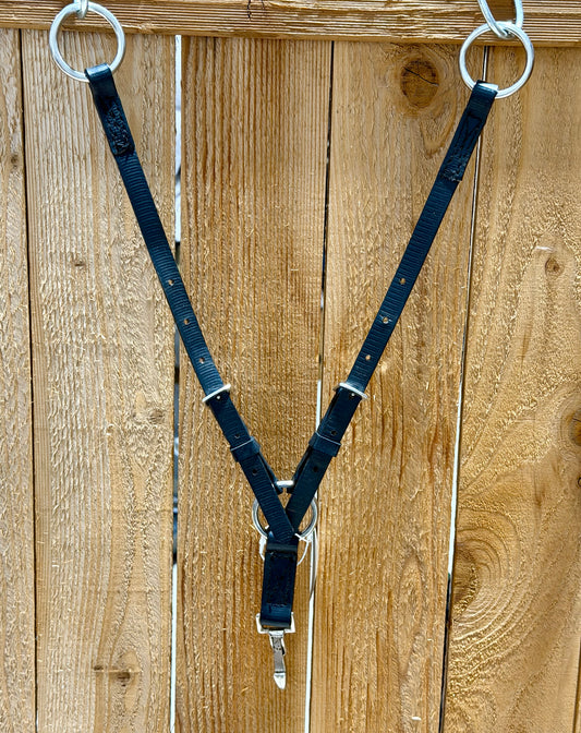Lightly Used Black BioThane Training Fork Attachment