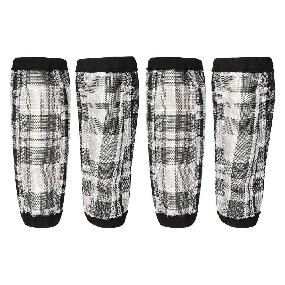 FlySheild Fleece Lined Fly Boots- Set of 4