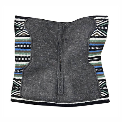 Woven Blanket Top Western Saddle Pad – 34” x 36” – Autumn Collection