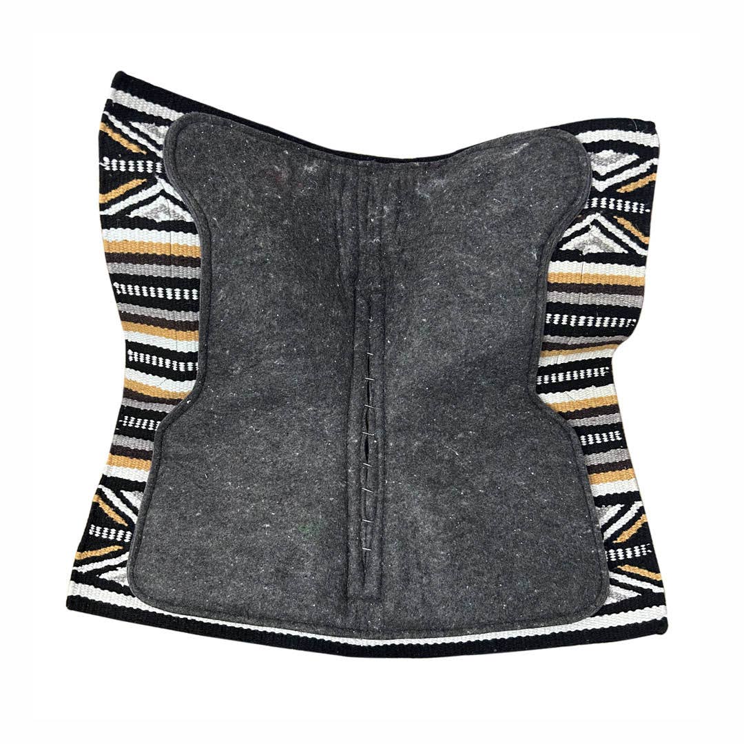 Woven Blanket Top Western Saddle Pad – 34” x 36” – Autumn Collection