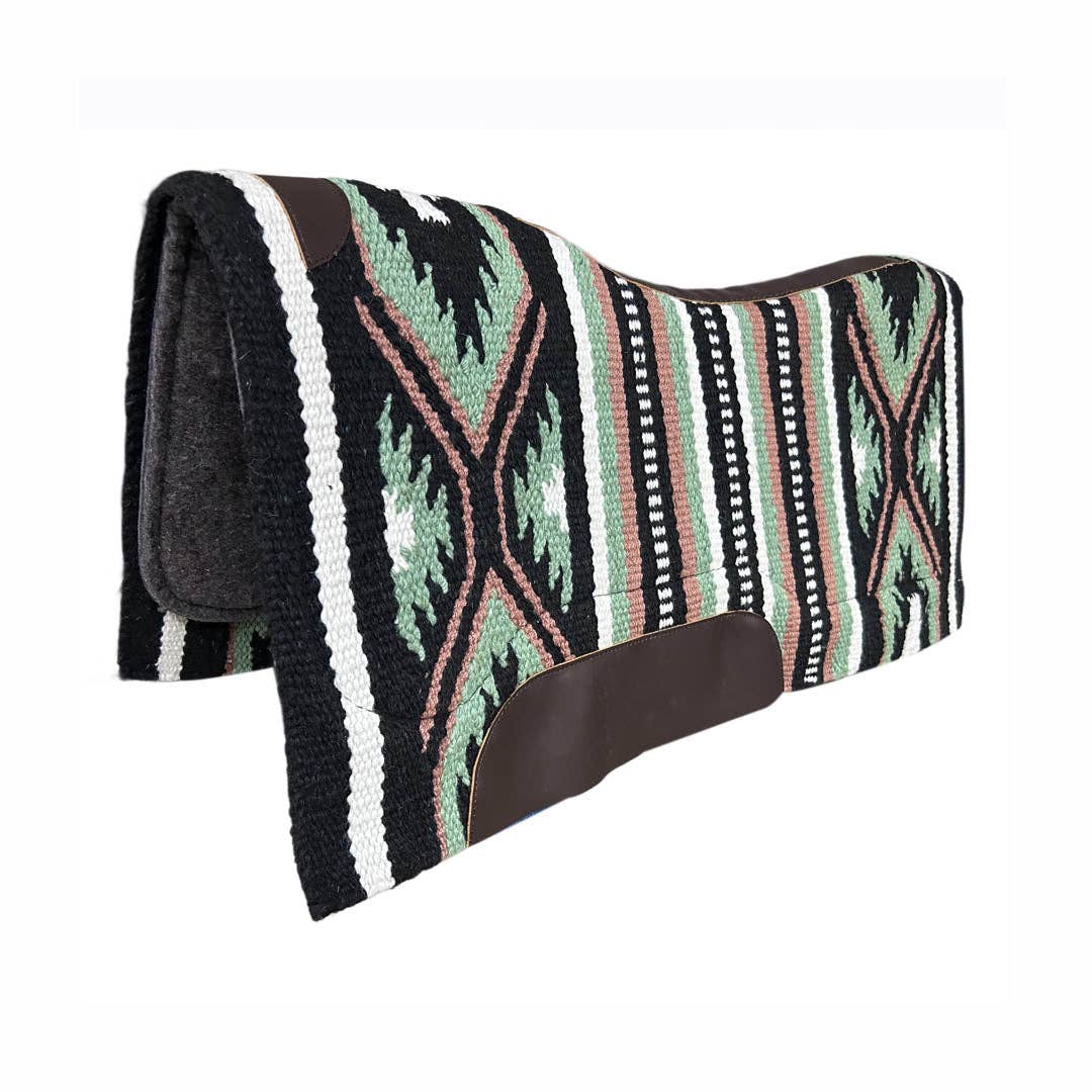 Classic Single Weave Wool Blend Western Saddle Pad – 34" x 36"