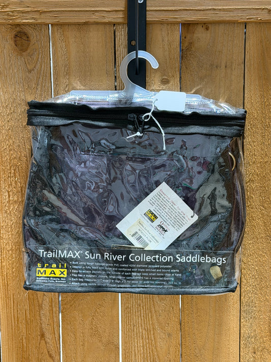 NWT TrailMax Sun River Collection Saddlebags – Plum & Black