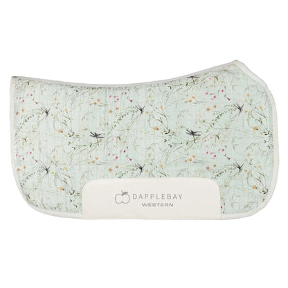 Dapplebay Dragonfly Meadow Western Saddle Pad