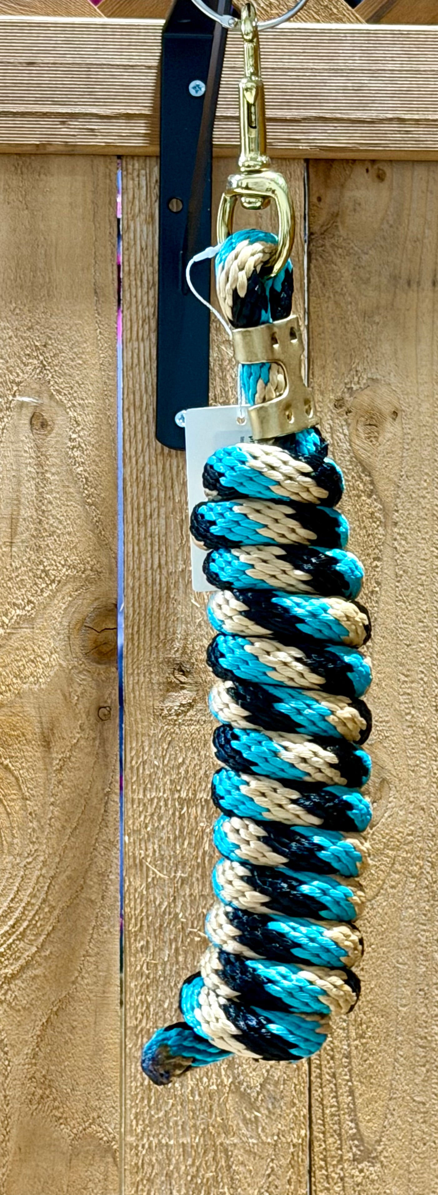 NWOT Signature Elite Poly Lead Rope with Brass Bolt Snap