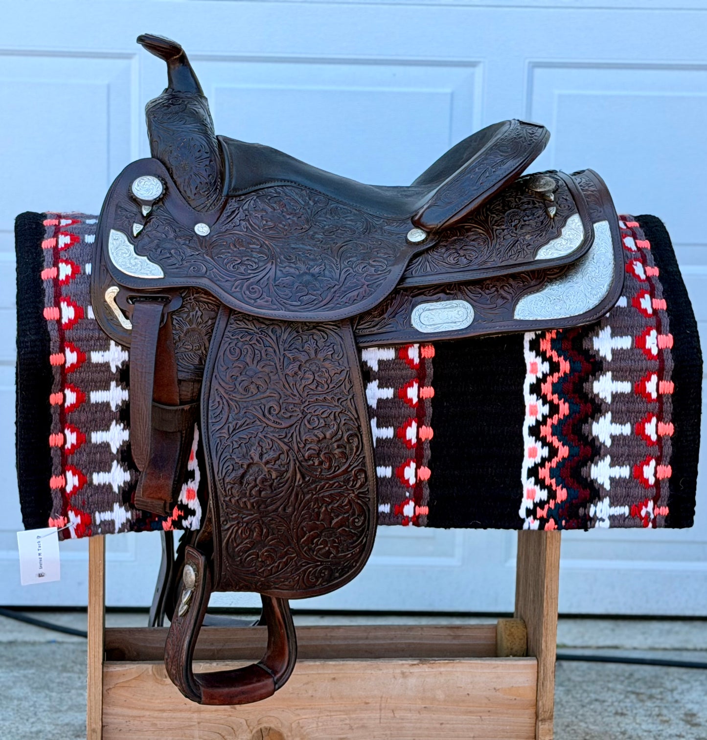 Circle Y Equitation Show Saddle|15.5” Seat|Model 2190