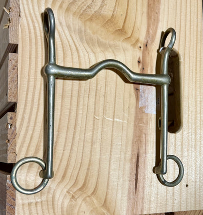 Used Nickel Low Port Slim Shank Saddle Seat Bit • 5”