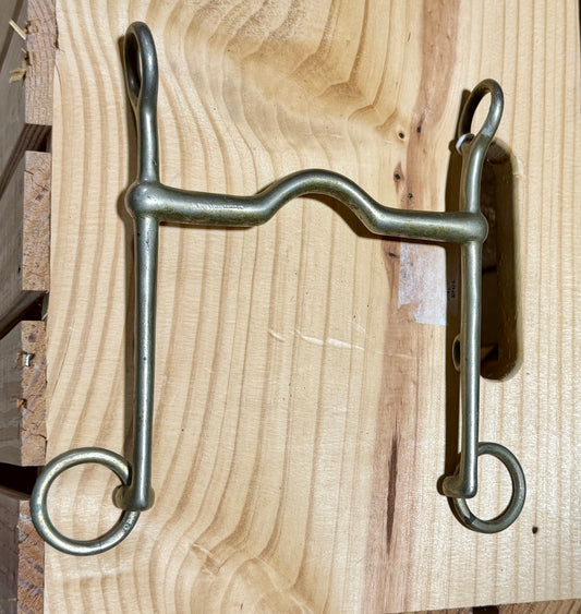 Used Nickel Low Port Slim Shank Saddle Seat Bit • 5”