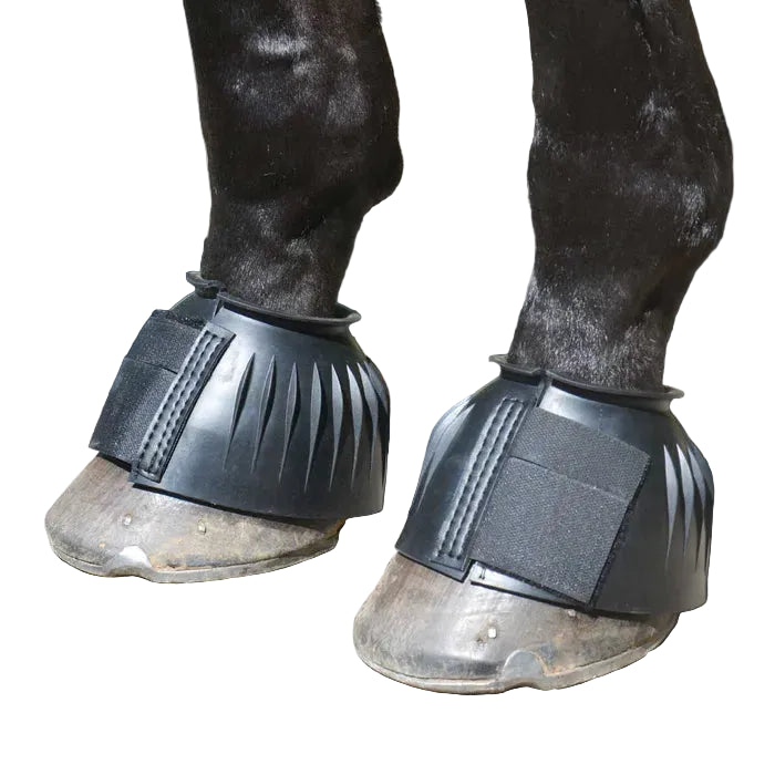 Discontinued Double Velcro Ribbed Rubber Bell Boots