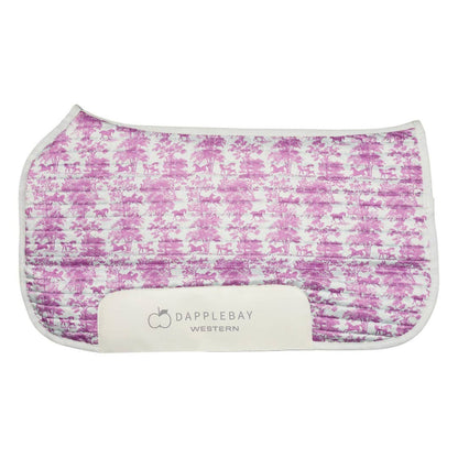 Dapplebay Toile Western Saddle Pad