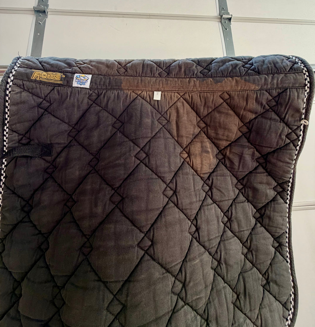 Used Roma Wick-Easy Dressage Saddle Pad – Black