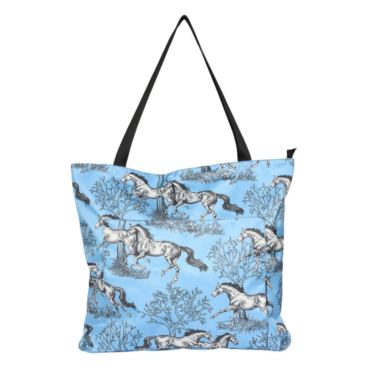 Lila Toile Tote Bag