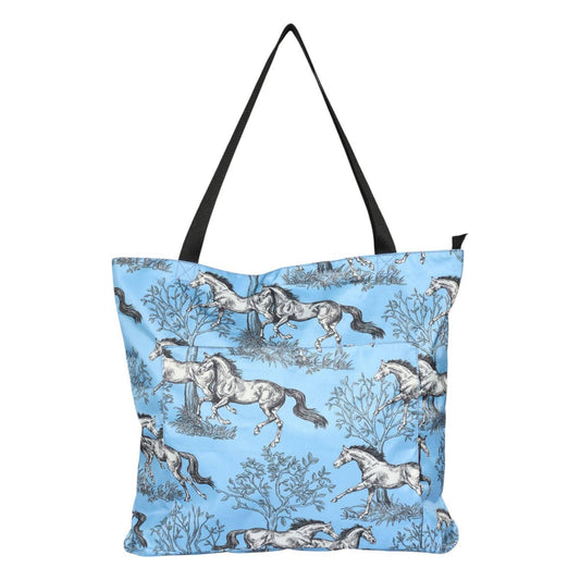 Lila Toile Tote Bag