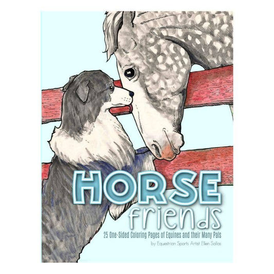 Horse Friends Coloring Book by Ellen C. Maze Sallas