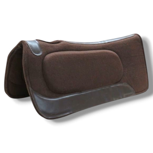 Brown Felt Build-Up Saddle Pad 31"x31x1"