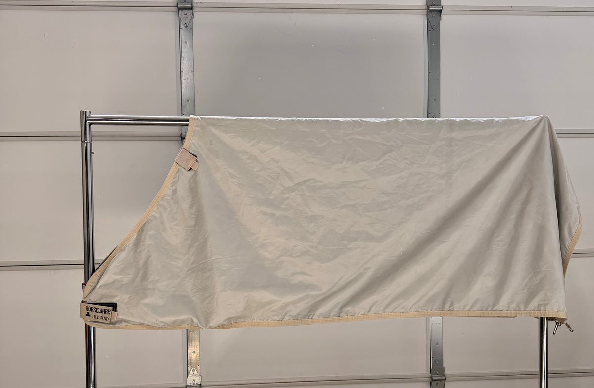 Used Horseware Ireland Waterproof Fly Rug Liner – 78” – Silver