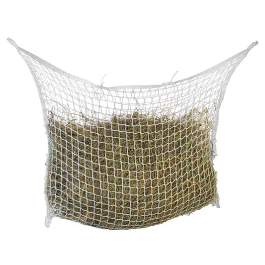 Horse Freedom Slow Feed Hay Net Bag – White