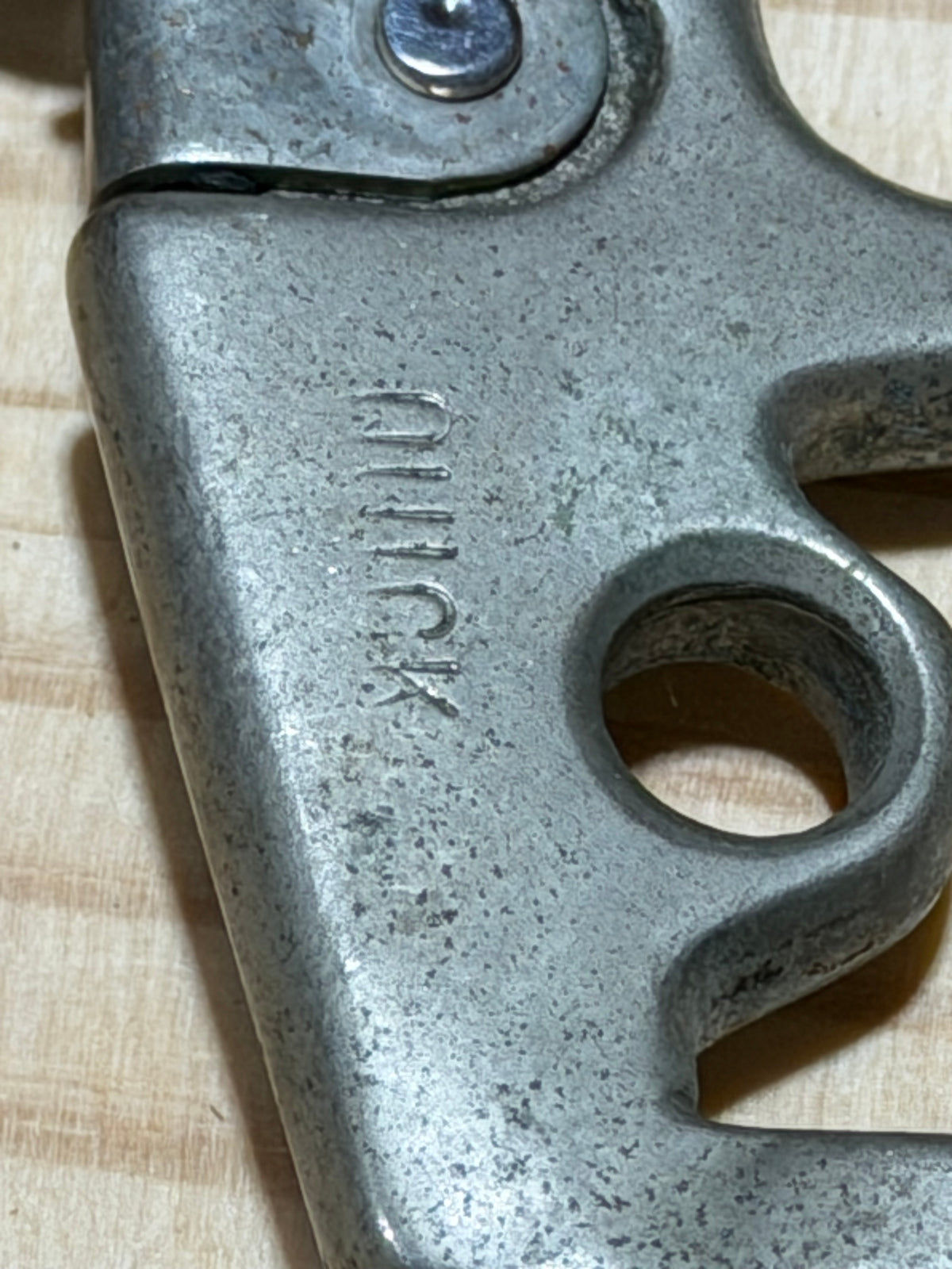 Used Mike Quick Nickel Low-Port Pelham Bit – 5”