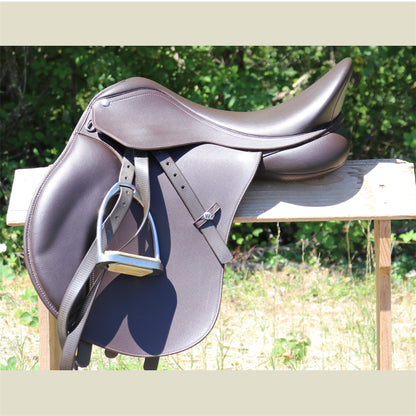 Wintec 500 All-Purpose English Saddle – 17” – Brown