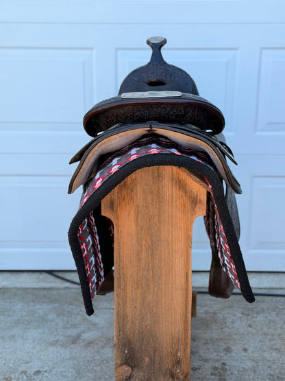 Circle Y Equitation Show Saddle|15.5” Seat|Model 2190