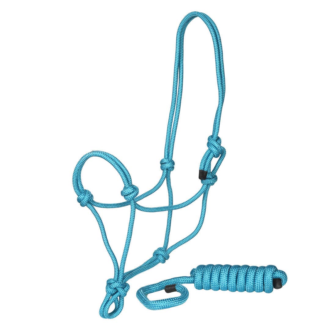 Rope Halter with Matching Lead Rope
