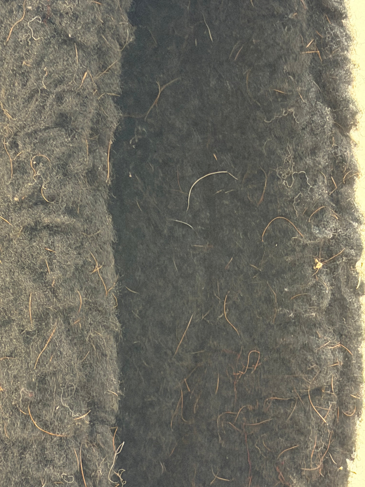 Used Toklat Medallion Fleece Shaped Dressage Pad – Black
