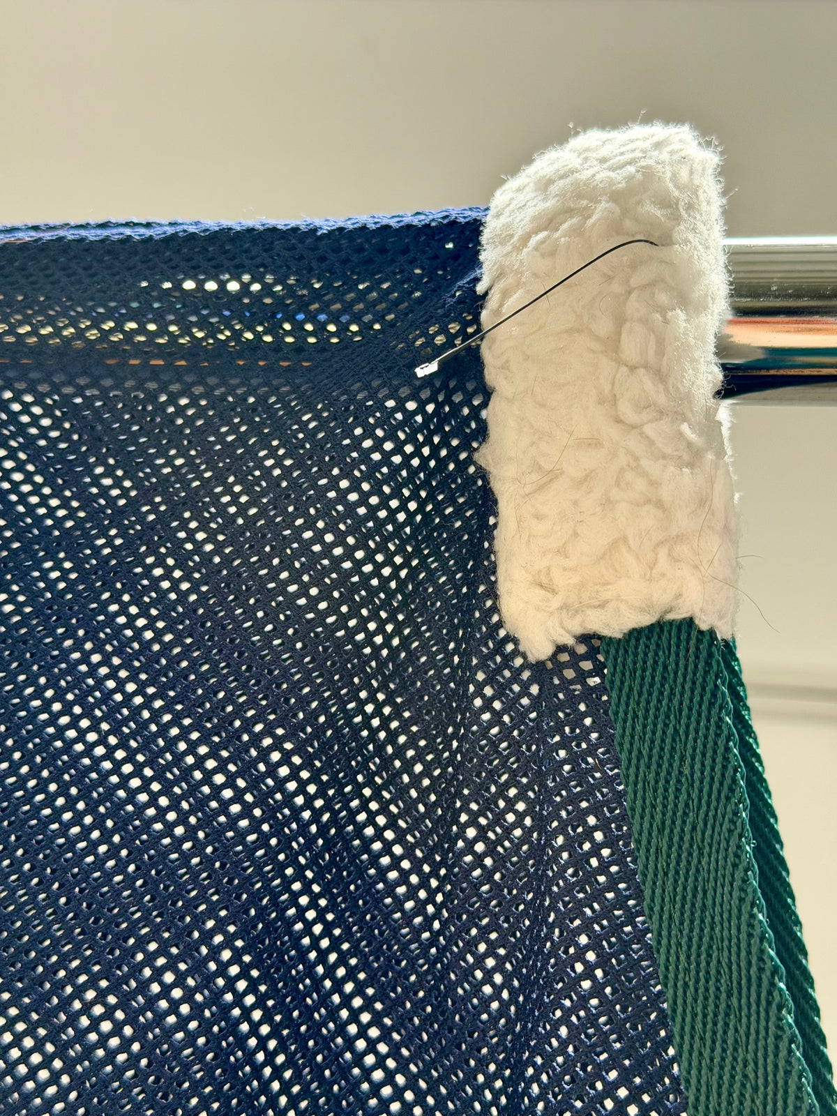 Used WeatherBeeta Mesh Scrim Sheet – Small