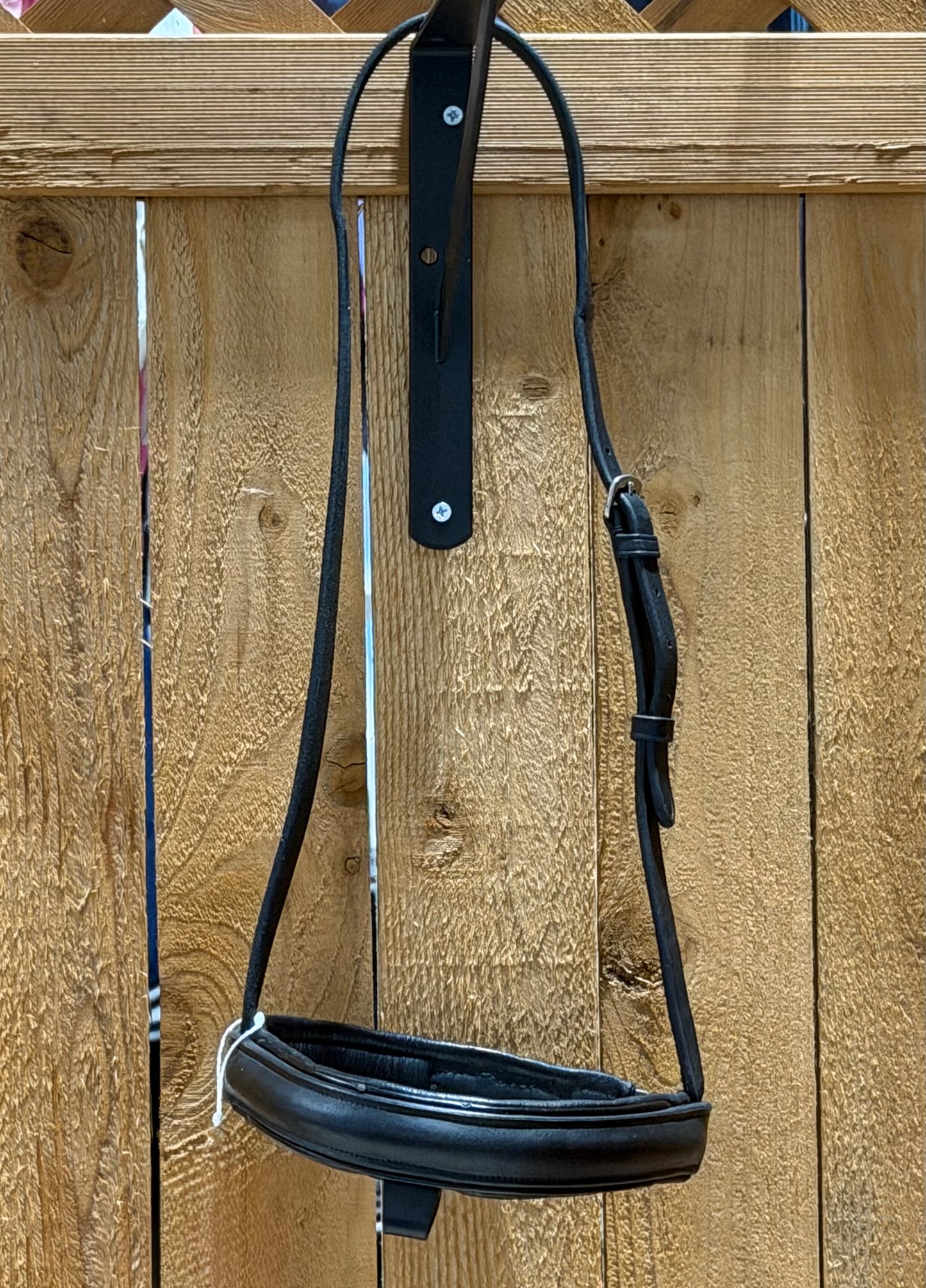 Used Black Dressage Cavesson Replacement Noseband