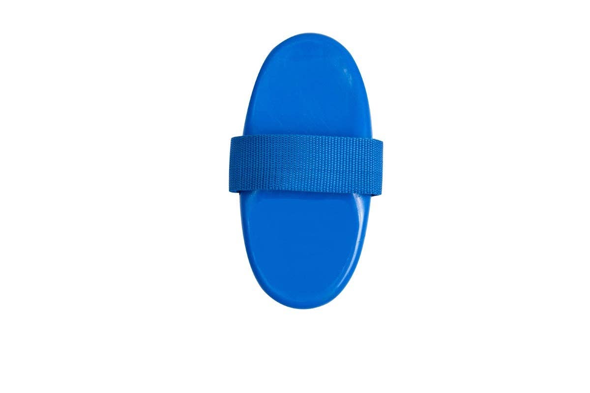 Oval Medium Double Bristle Brush – Plastic Body Brush