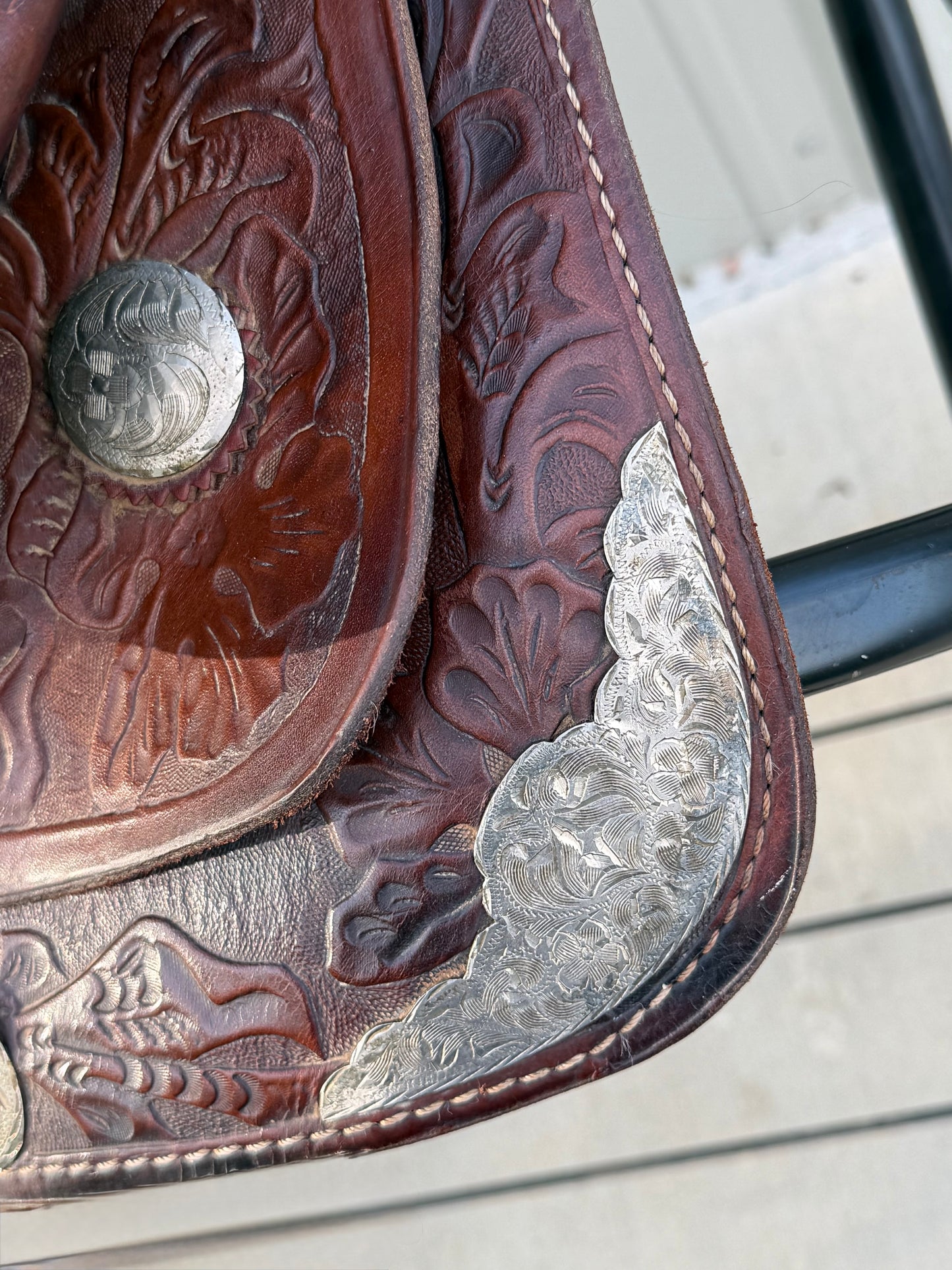 Used Royal King Youth Western Saddle – 13” Seat – Approx. 7” Gullet