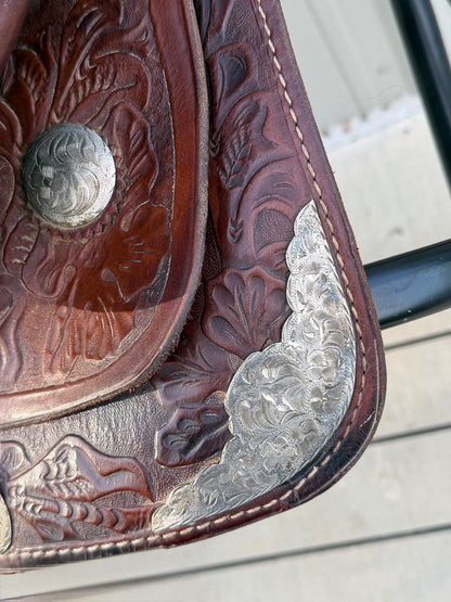 Used Royal King Youth Western Saddle – 13” Seat – Approx. 7” Gullet