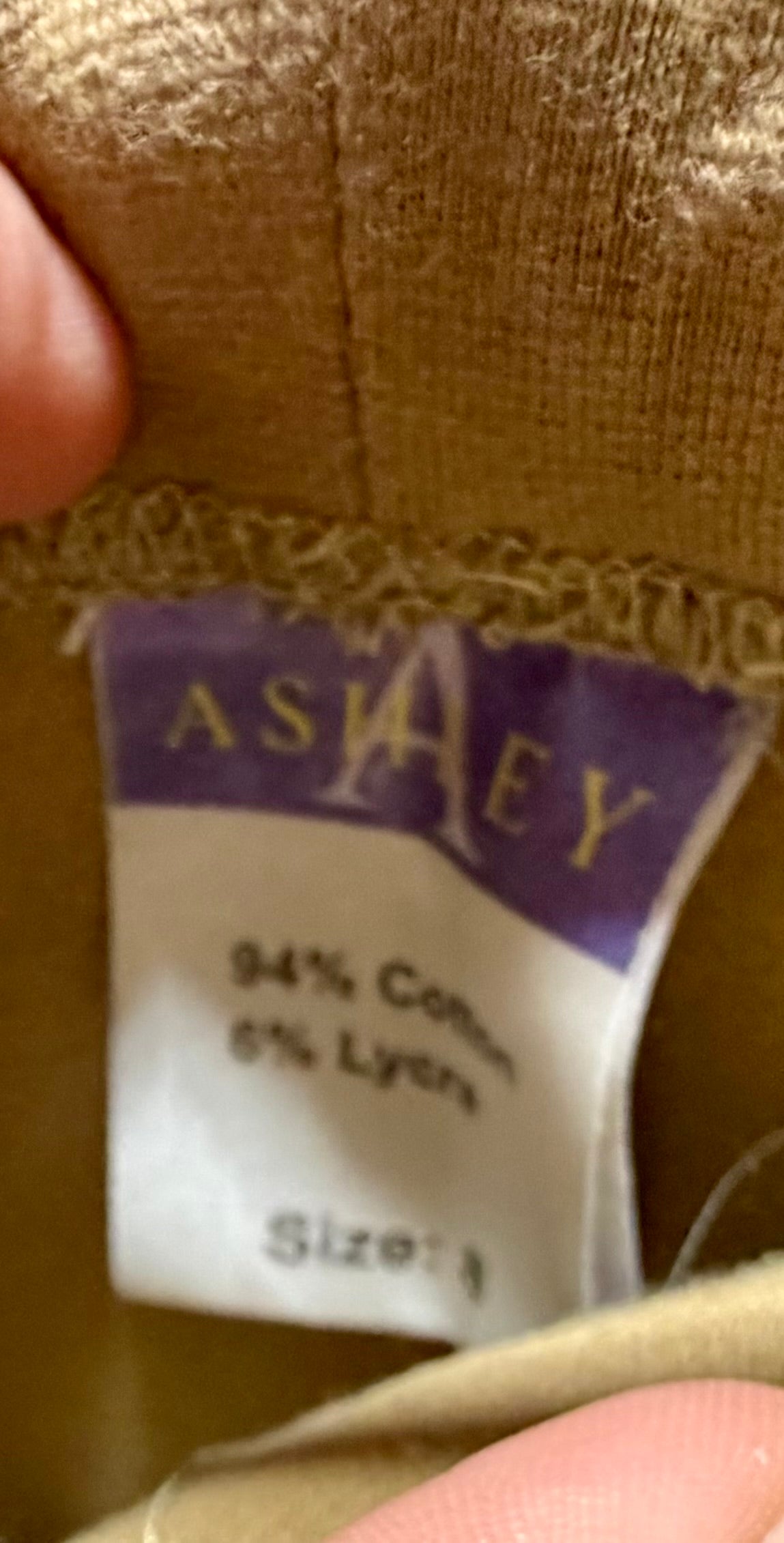 Ashley Children’s Pull-On Riding Breeches • Beige • Size 8