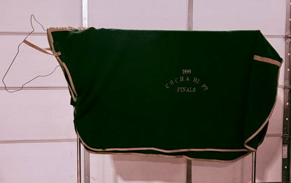 Used Big D Full Length Cooler – Hunter Green & Tan