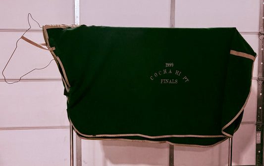 Used Big D Full Length Cooler – Hunter Green & Tan