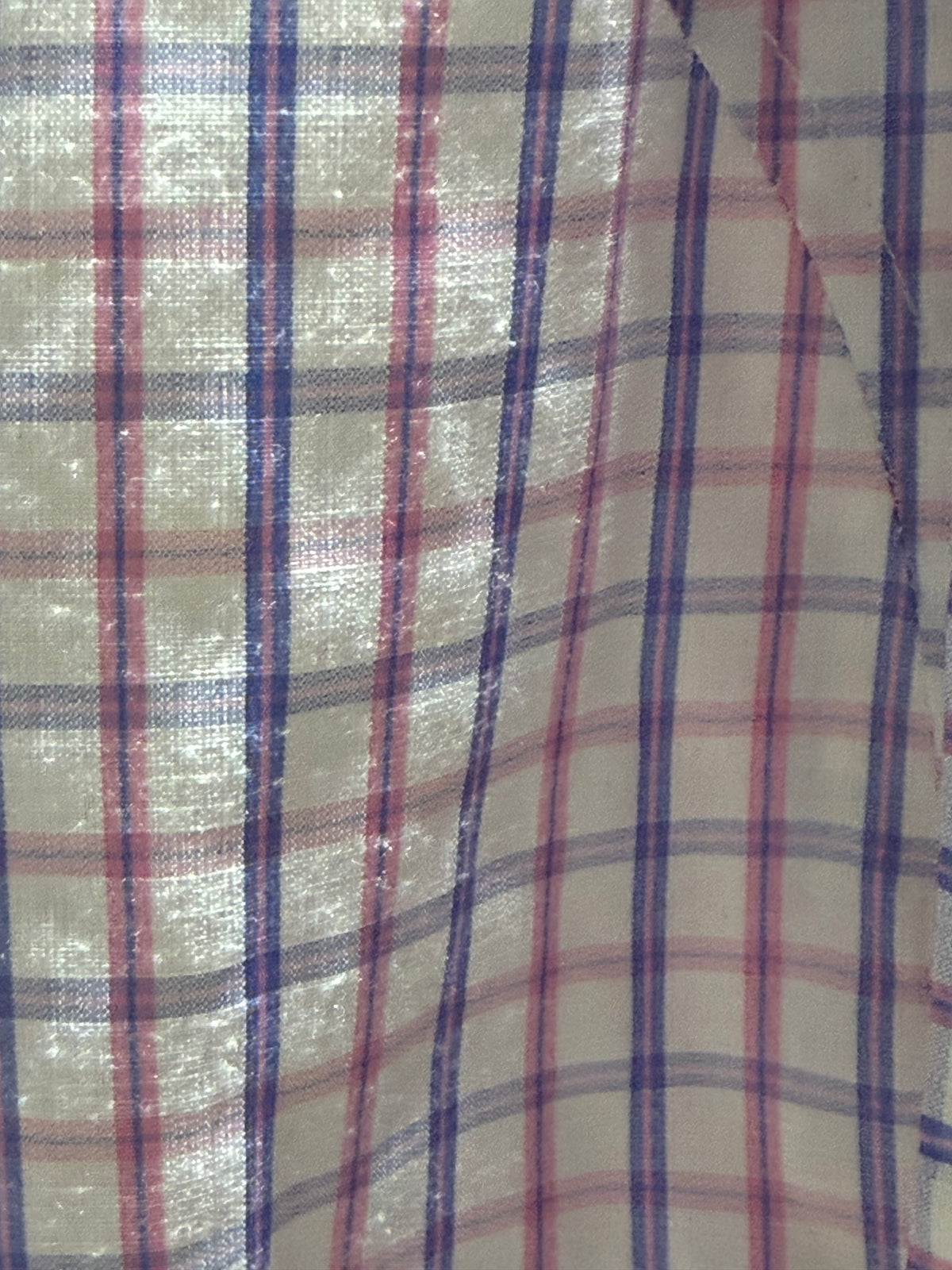 Custom White English Show Shirt• Ladies Small/Medium