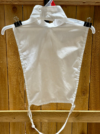 White English Show Dickie • High Collar • One Size Fits Most