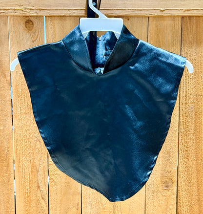 Hobby Horse Satin English Dickie • Black • One Size Fits Most